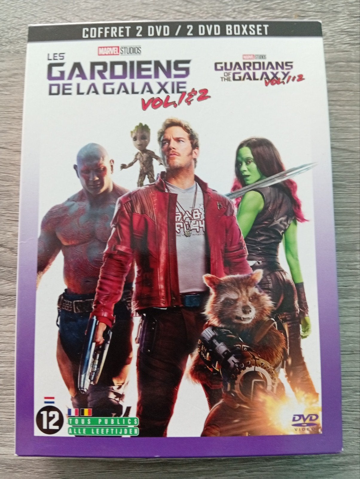 Coffret DVD fantastique Les Gardiens de la Galaxie Vin Diese, CD & DVD, DVD | Science-Fiction & Fantasy, Enlèvement ou Envoi, Fantasy