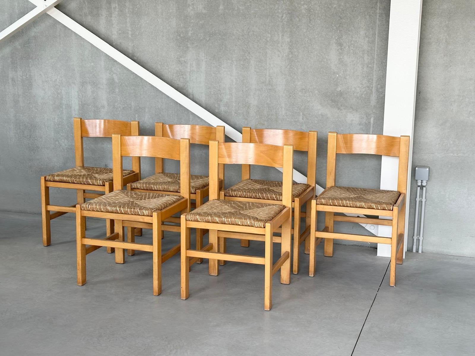 Vintage eetkamerstoelen 1980s, Enlèvement