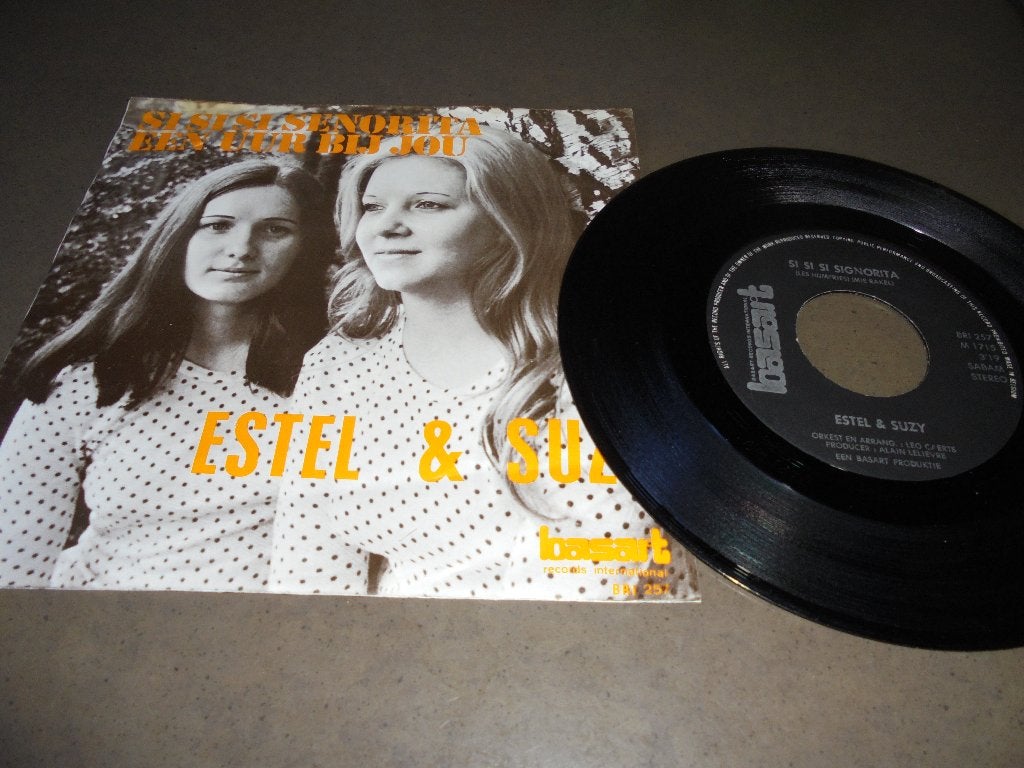 Estel  &  Suzy   si si signorita/een uur bij jou, Verzenden, Zo goed als nieuw, Overige genres, Single