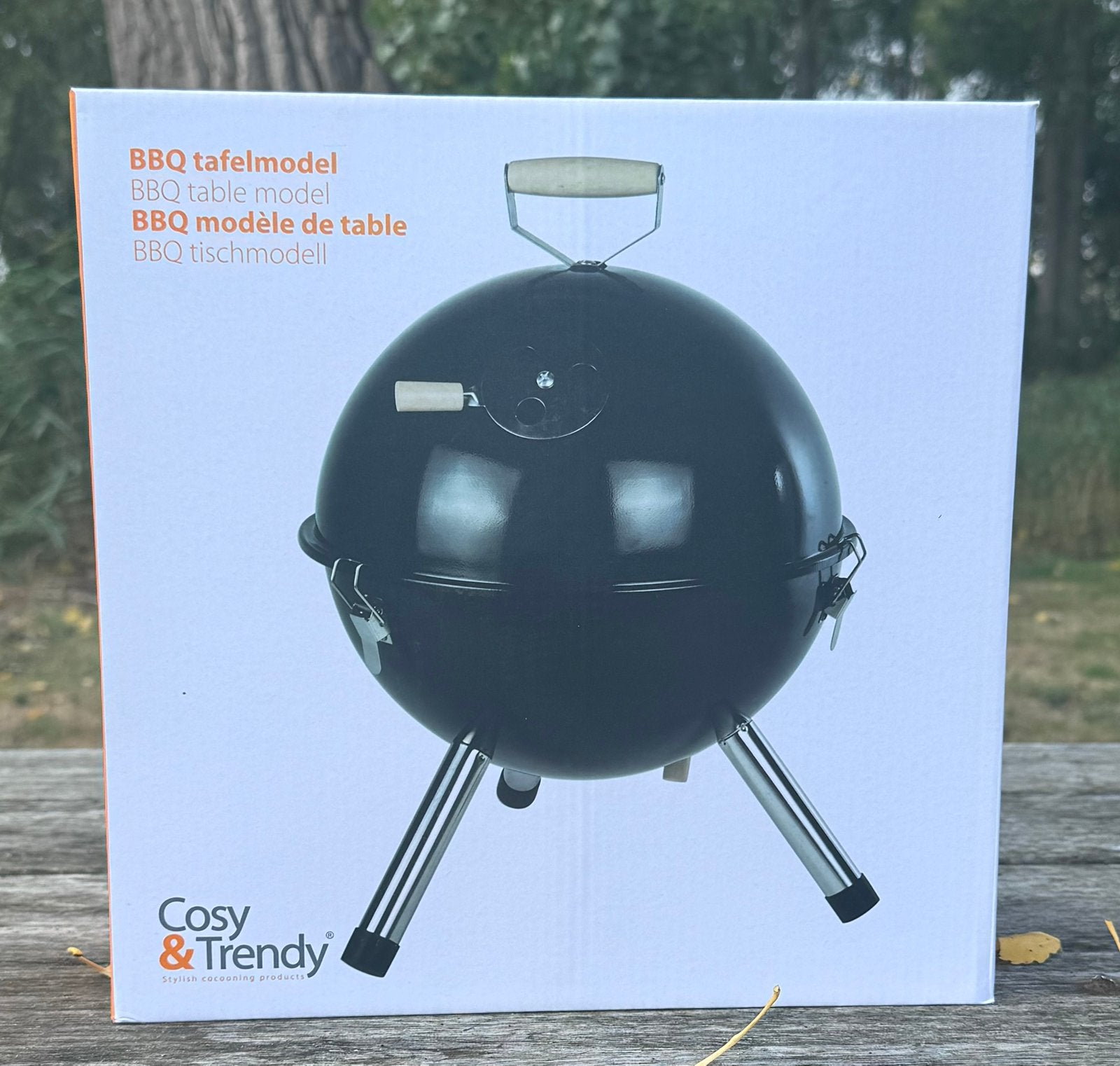 BBQ tafelmodel Cosy&Trendy NIEUW, Tuin en Terras, Houtskoolbarbecues, Ophalen, Nieuw, Met accessoires