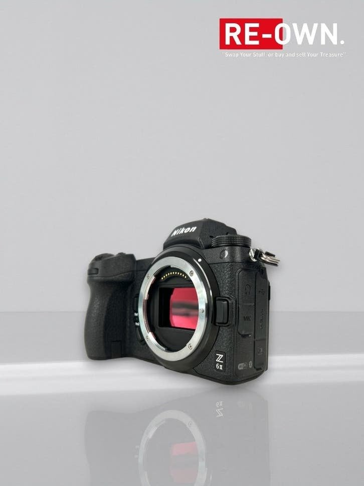 NIKON Z6 II | TOPSTAAT | DOOS | EXTRA ACCU | GARANTIE | Z6II, ,, Draagriem, Ophalen of Verzenden, Zo goed als nieuw