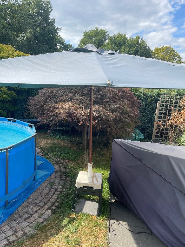 Tuin parasol, Tuin en Terras, Ophalen, 2 tot 3 meter, Stokparasol, Verstelbaar