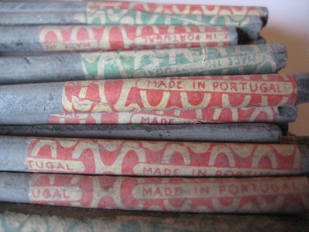 Originele Portugese griffels, Diversen, Schoolborden, Ophalen of Verzenden, Zo goed als nieuw