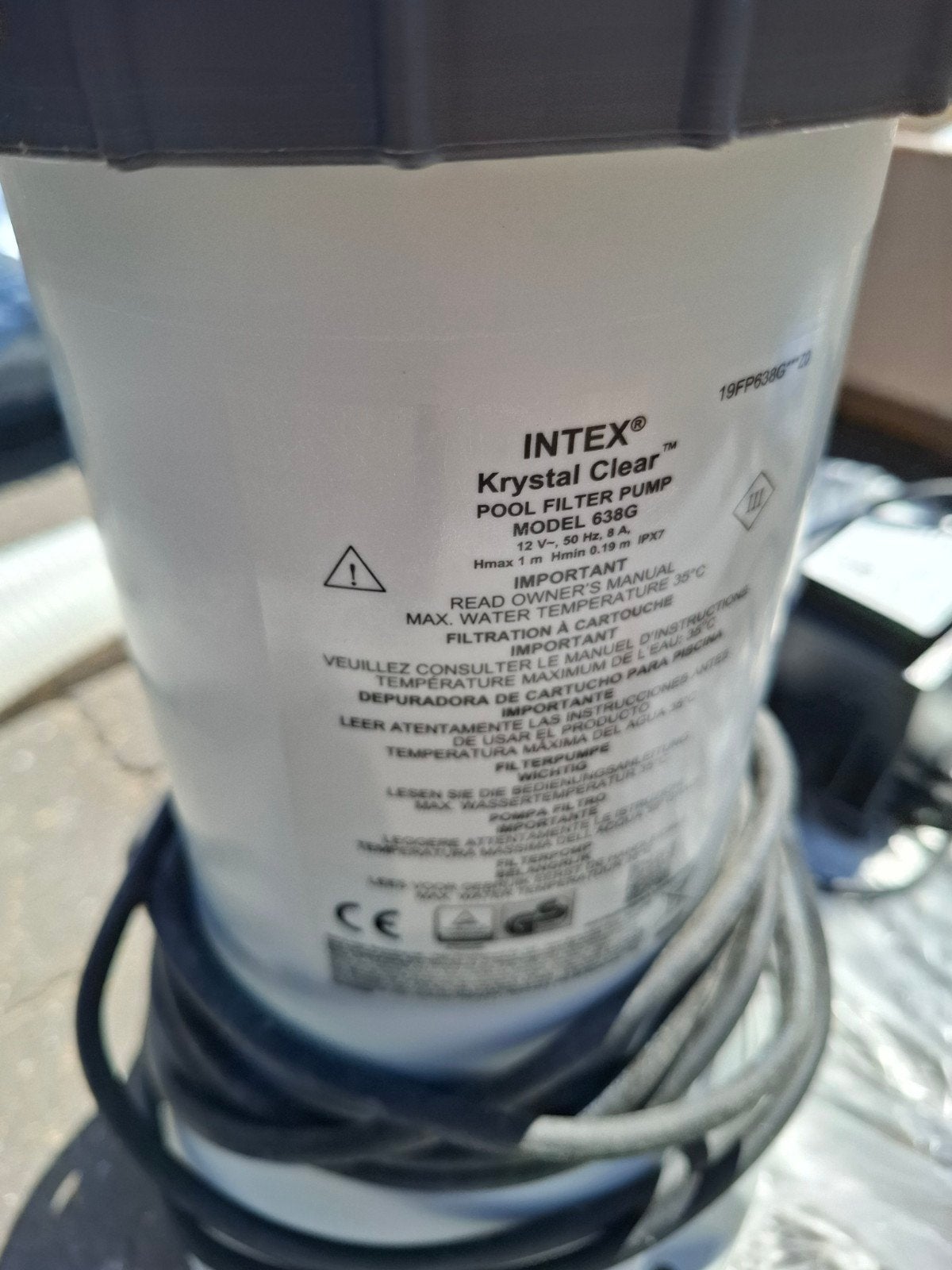 pompe à chaleur pour piscine intex, Enlèvement