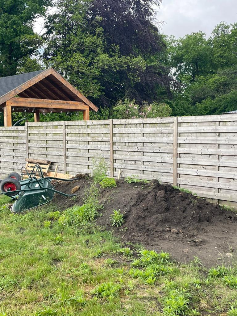 Gratis aarde/aanvulgrond (+/- 2 kuub), Tuin en Terras, Aarde en Mest, Ophalen, Tuinaarde