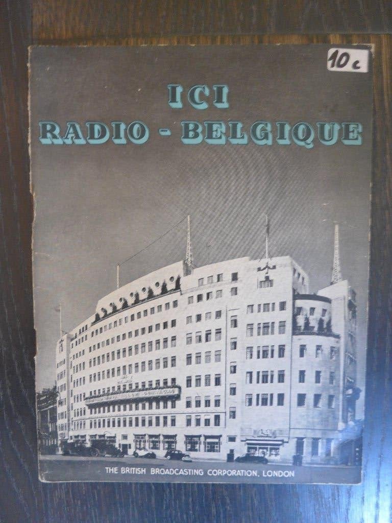 Ici Radio-Belgique - september 1944 - BBC Londen uitgave, Enlèvement ou Envoi, Comme neuf, Deuxième Guerre mondiale, Autres sujets/thèmes