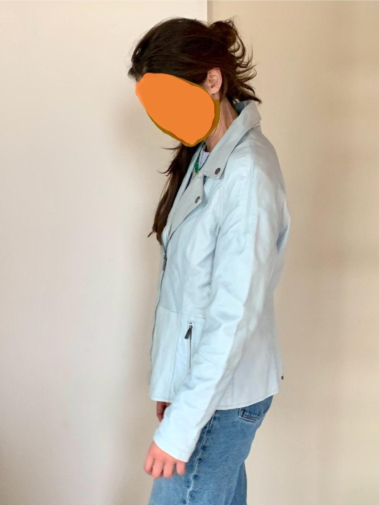 Veste en cuir Arma bleu glacier taille 40, Vêtements | Femmes, ANDERE, Taille 38/40 (M), Enlèvement ou Envoi, Comme neuf