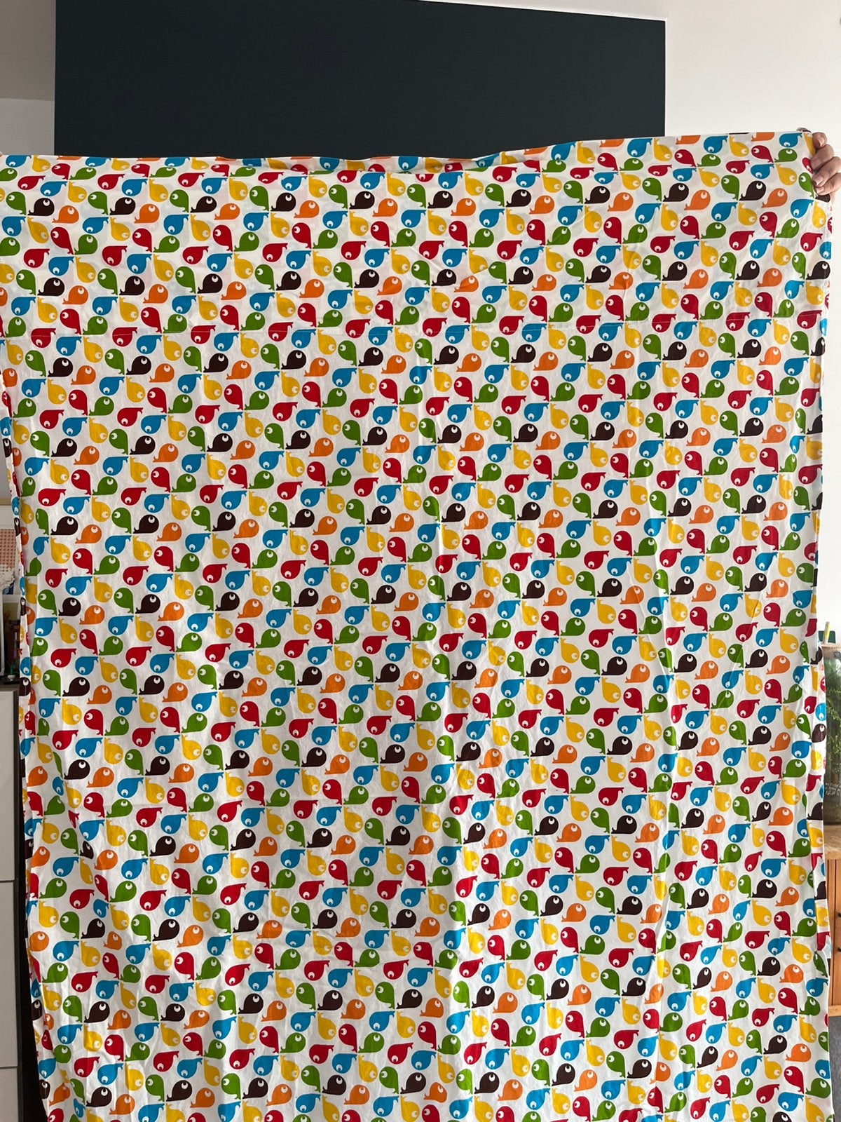 Katoenen lakentje 108 x 165, Kinderen en Baby's, Ophalen of Verzenden, Zo goed als nieuw