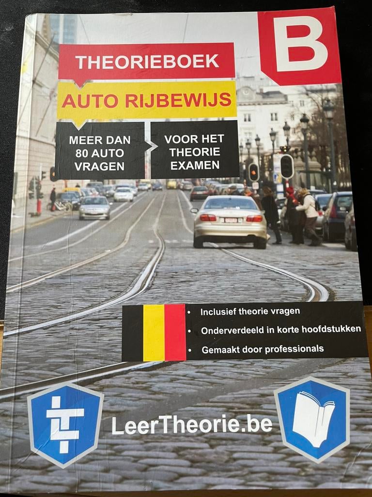 Theorieboek auto rijbewijs, Enlèvement, Comme neuf