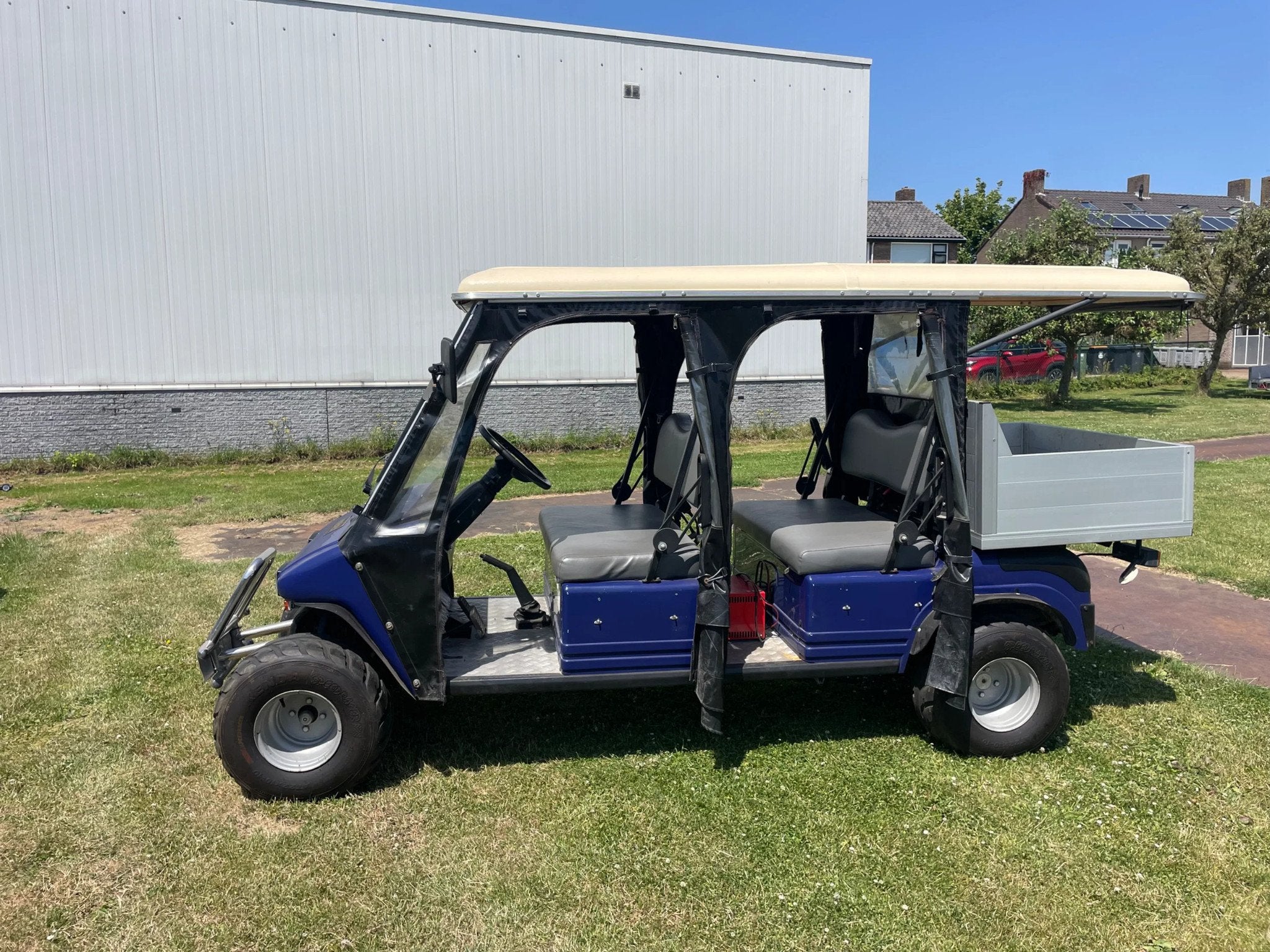 Melex MWRE7 Ruwterrein UTV 4 pers met kenteken (bj 2011), Gebruikt, Info@melex.nl, Melex, Golfkar