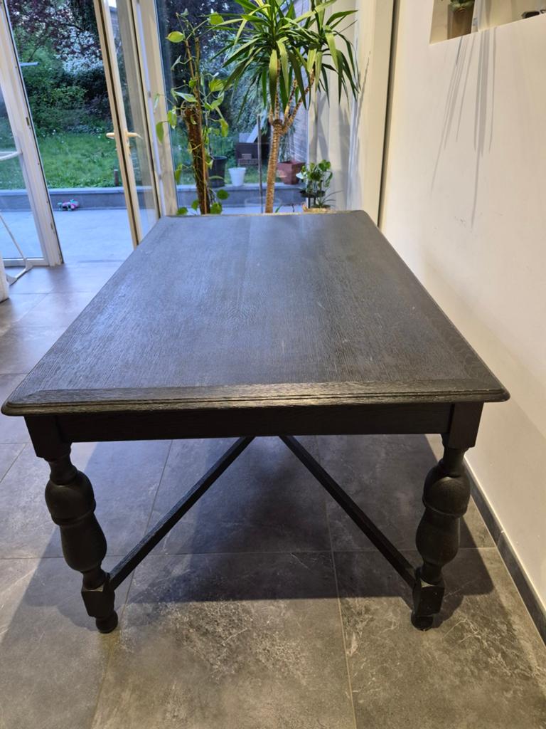Gratis: Eiken salontafel - Moet weg, Ophalen