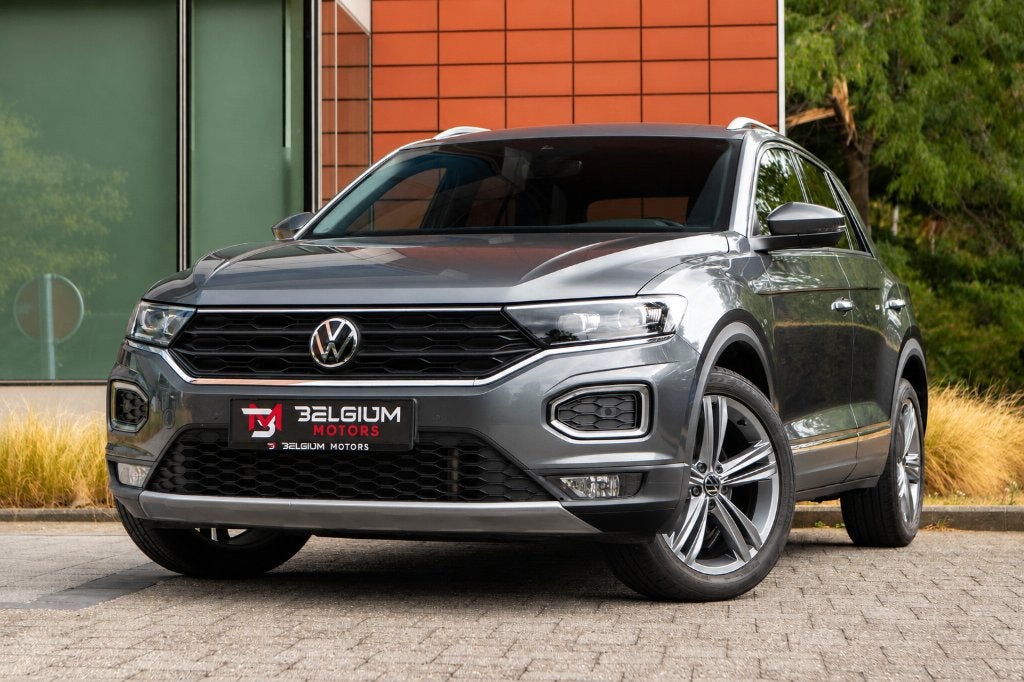 Volkswagen T-Roc - 1.5 TSI - Sport DSG - Virtueel - Camera, Auto's, Volkswagen, 1498 cc, 4 cilinders, Lichtsensor, Alcantara