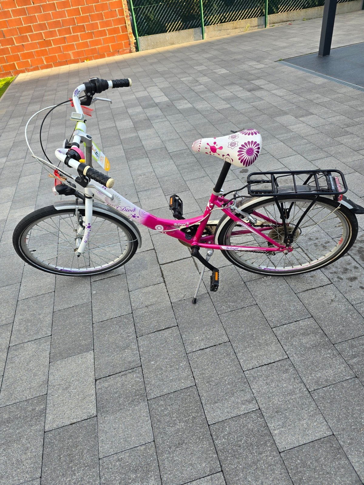meisje fiets van 6 jaar tot 10 jaar, Ophalen