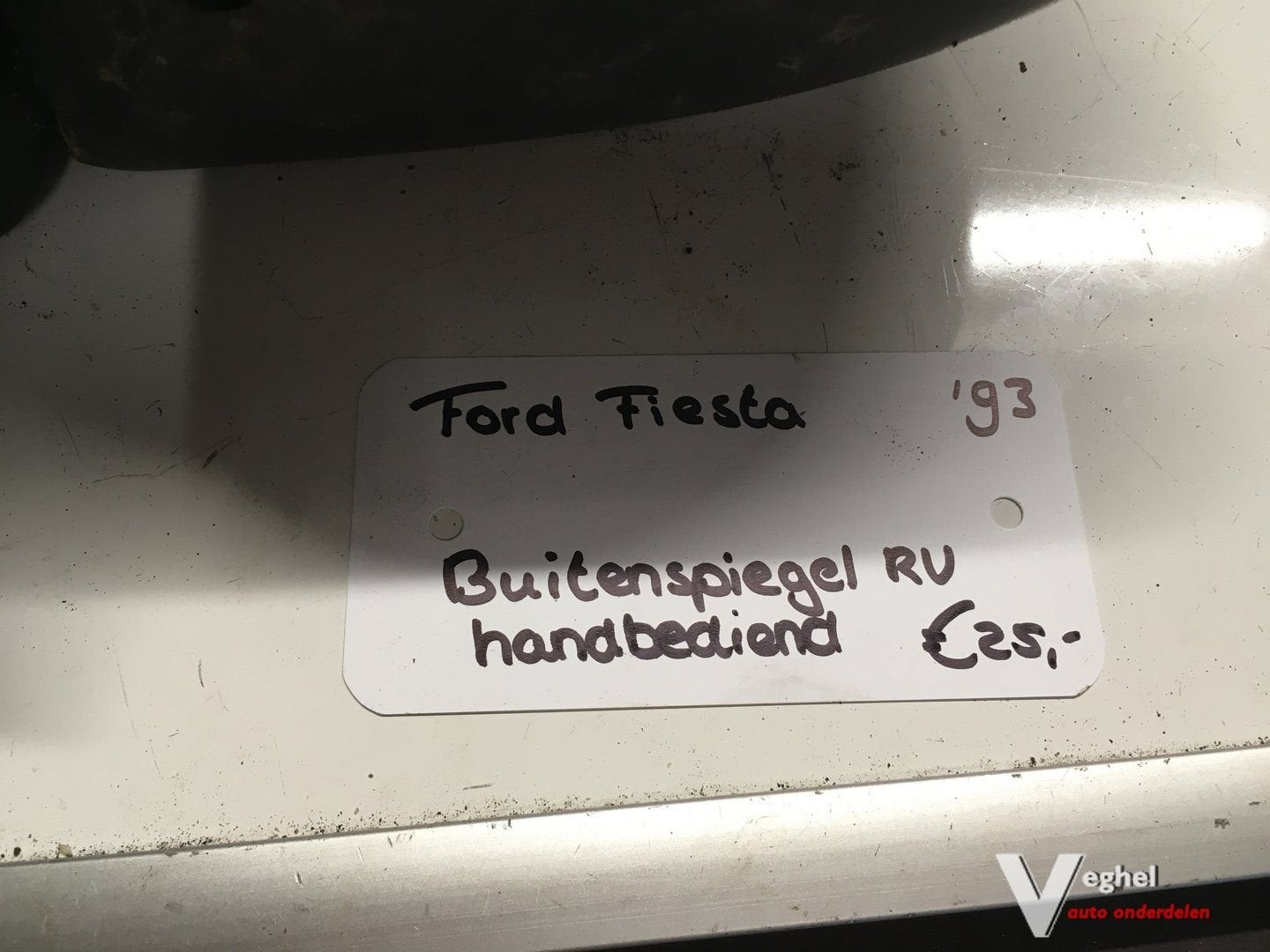 Ford Fiesta 1993 Buitenspiegel Handbediend Rechtsvoor, -, Utilisé, -, -