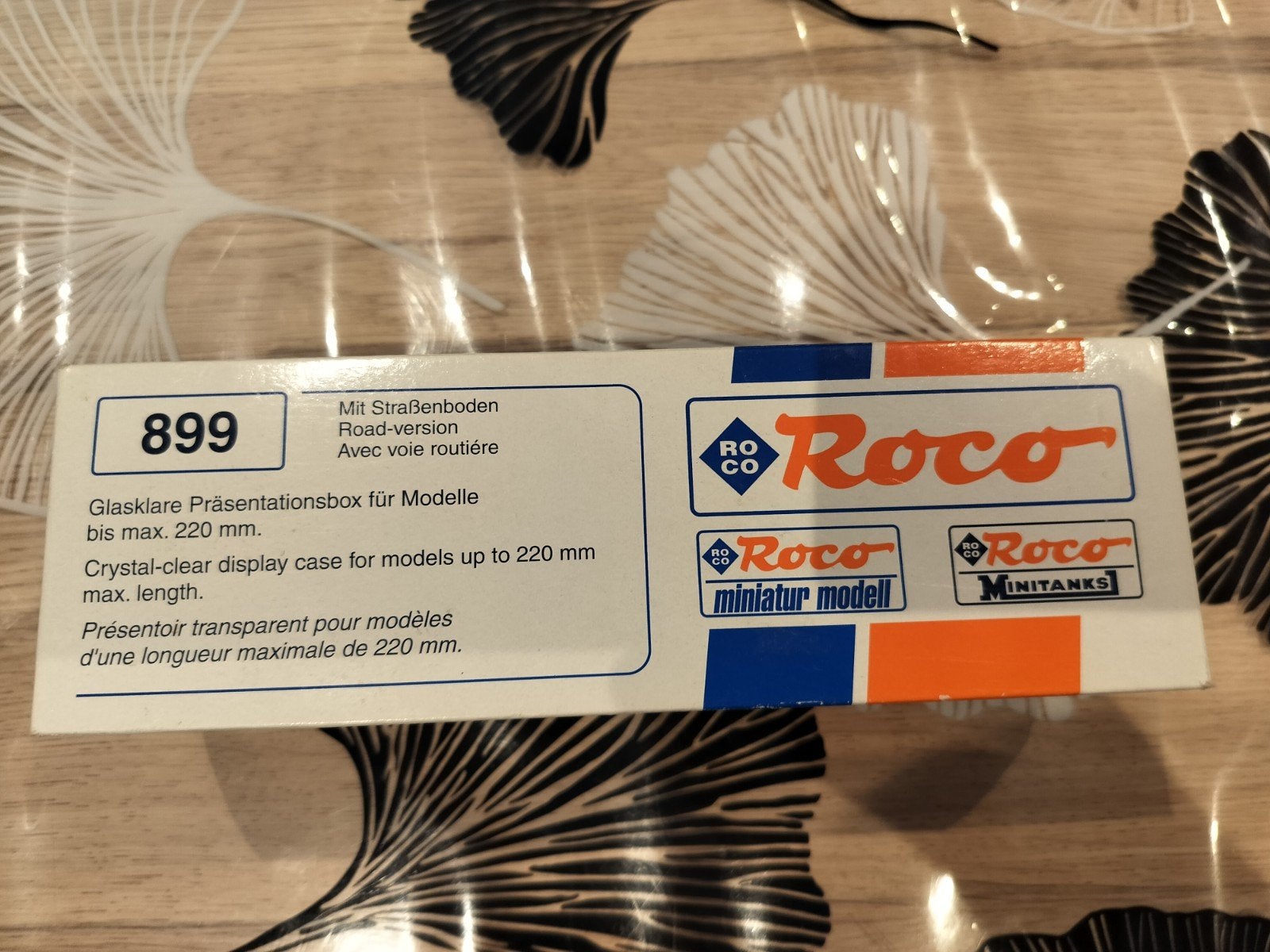 Vitrine de présentation Roco réf. 899 avec voie routière – N, Enlèvement ou Envoi, Neuf, Autres types, Roco