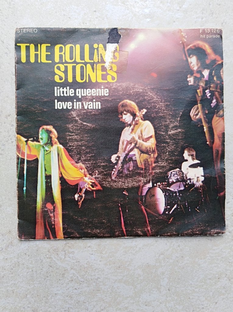 THE ROLLING STONES: "Little Queenie", Cd's en Dvd's, Vinyl Singles, Gebruikt, 7 inch, Pop, Fotohoes