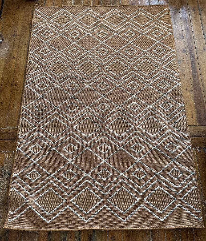 Oranje tapijt 130 x 200cm, Ophalen, 100 tot 150 cm, 200 cm of meer, Oranje