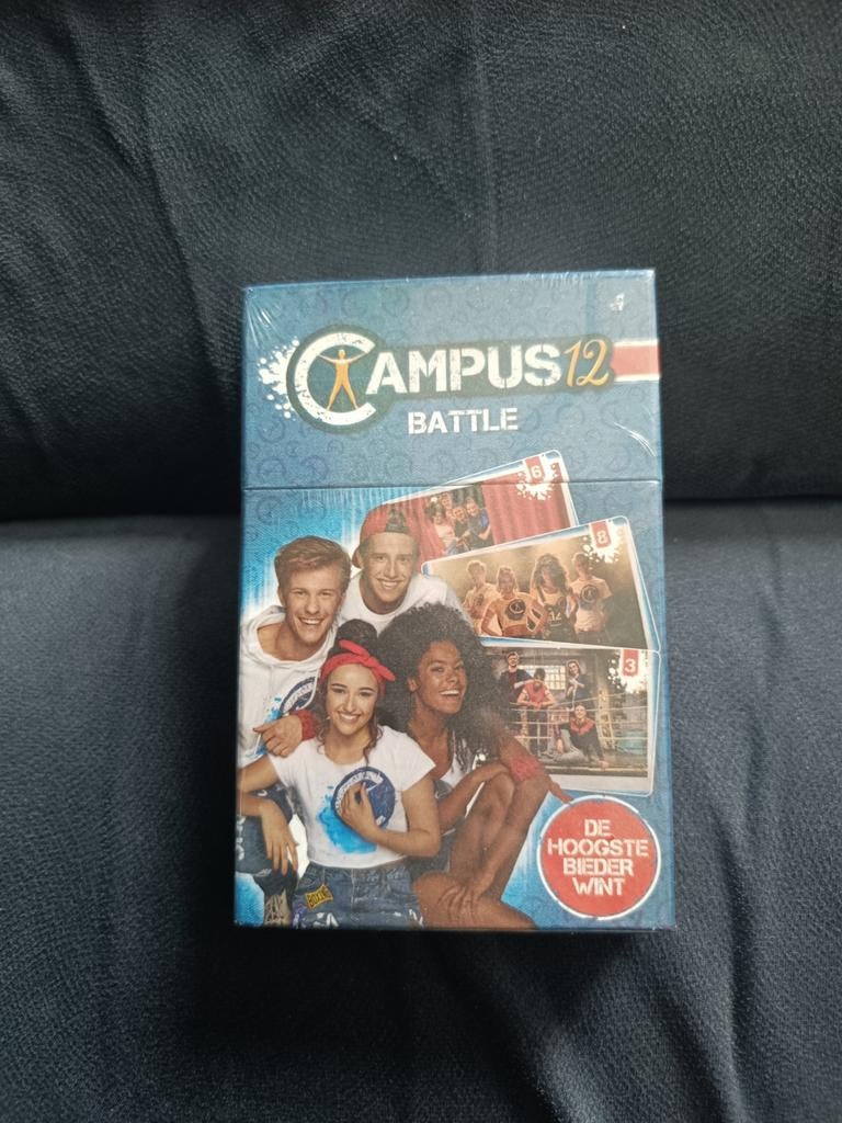 Studio 100 Campus 12 Kaartspel Blauw, Ophalen, Zo goed als nieuw