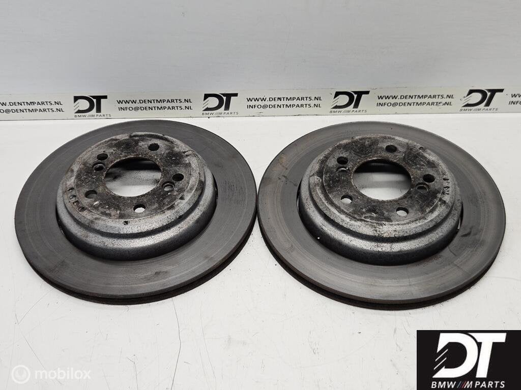 Set remschijven achter BMW E39 M5 34212228801 34212228802, Enlèvement ou Envoi, Utilisé, BMW, BMW
