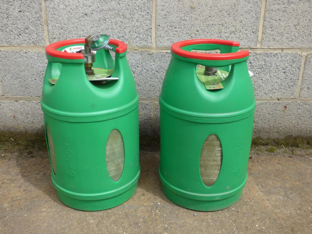 Bonbonnes gaz propane avec détendeur, Enlèvement