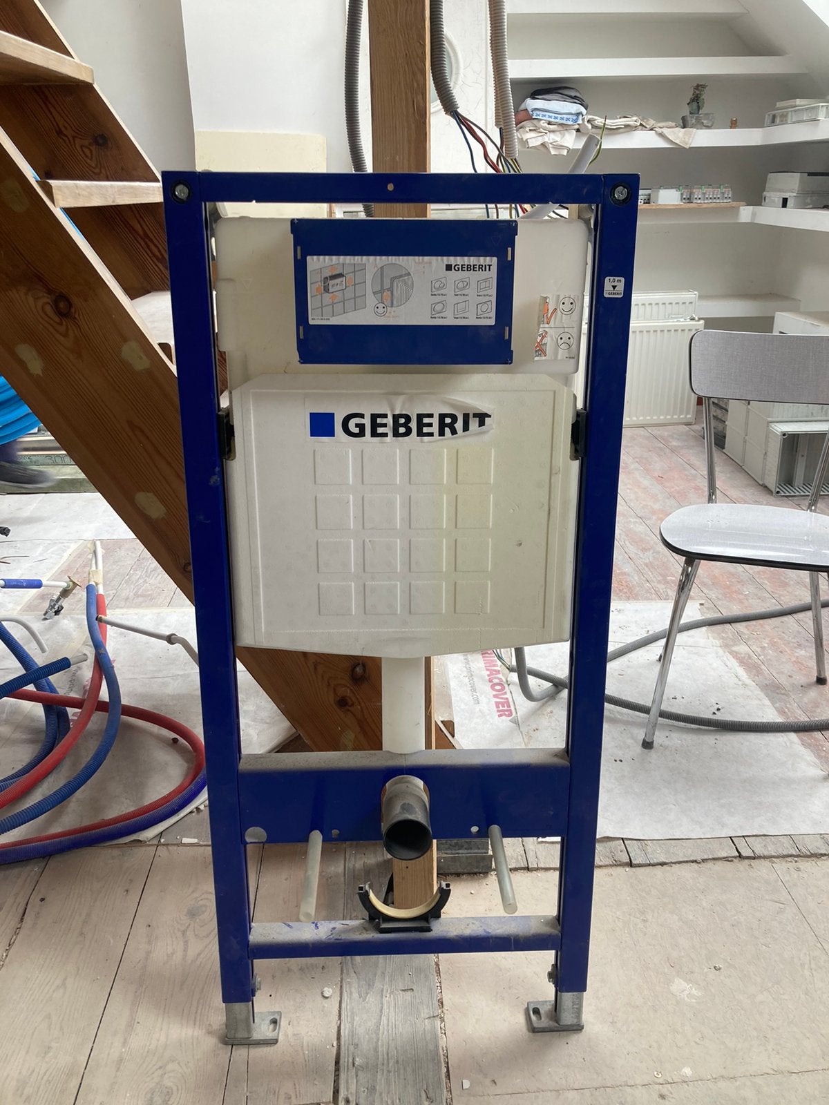 Systeme de chasse d’eau Geberit, Enlèvement, Comme neuf