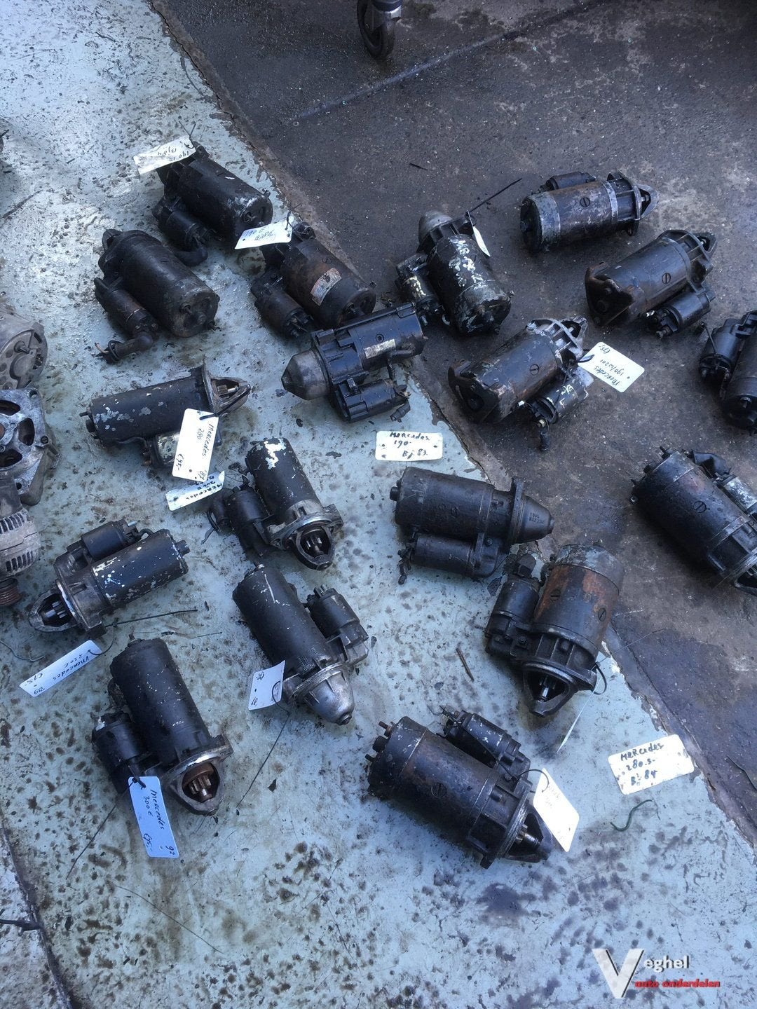Mercedes startmotor, Gebruikt, -, -, Ophalen of Verzenden