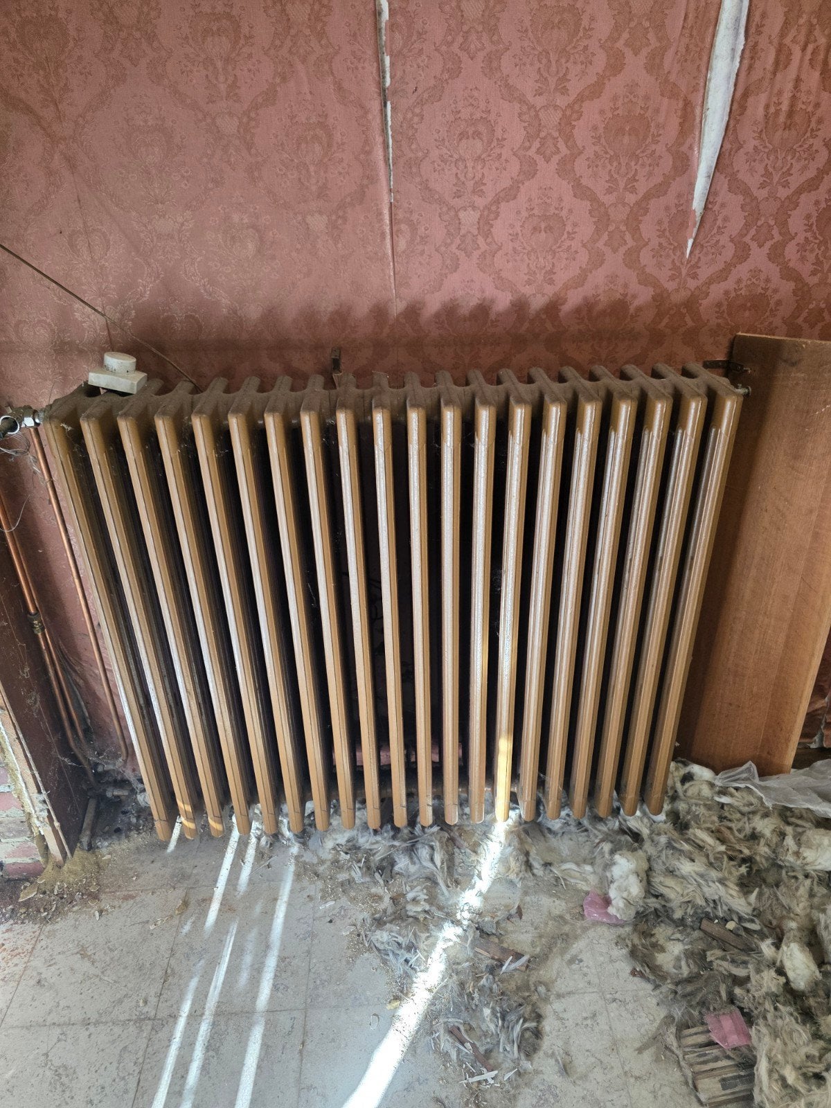 7 radiateurs en fonte de différentes tailles, Bricolage & Construction, Enlèvement