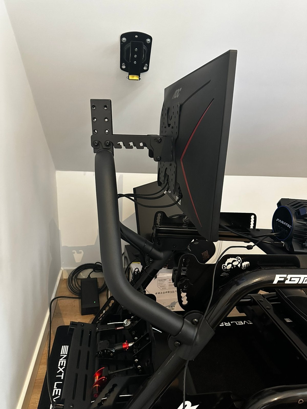 Next level racing F-GT Pro Direct Monitor Mount 1.0, Ophalen, Zo goed als nieuw, Simulatie
