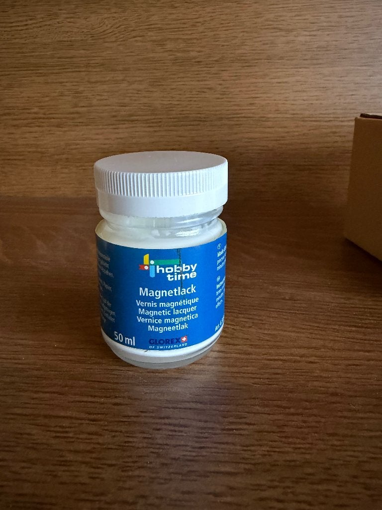 12 x GLOREX Magnetlack 50 ml - neufs et non utilisés, Hobby & Loisirs créatifs, Peinture, Enlèvement ou Envoi, Neuf