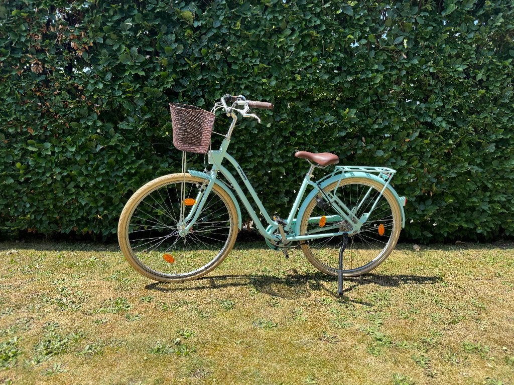 Damesfiets Decathlon lichtgroen, Ophalen, Gebruikt, Overige merken
