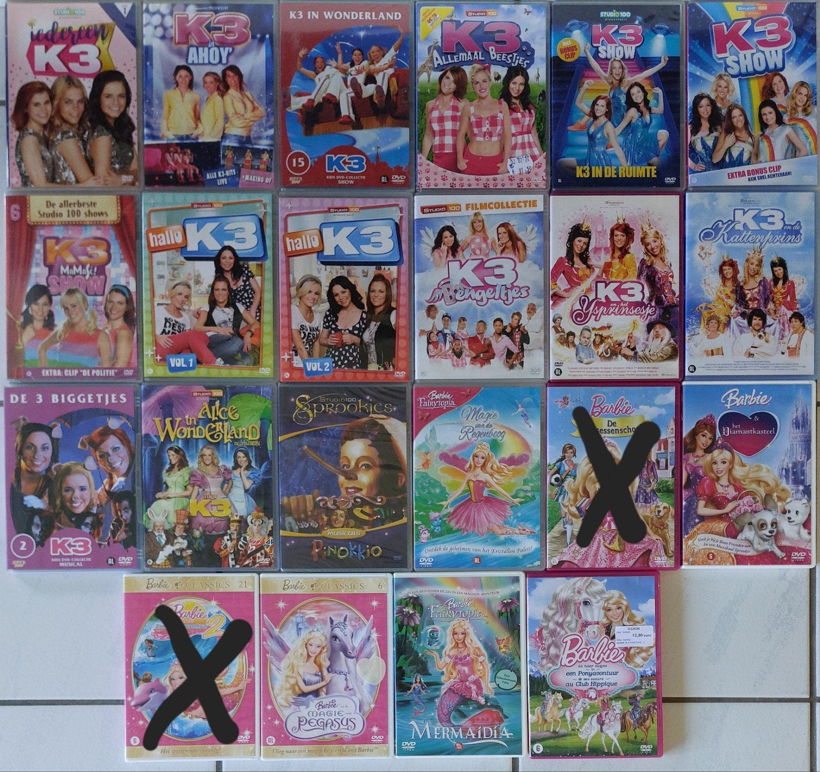 Dvd's K3 Barbie, Ophalen of Verzenden, Show