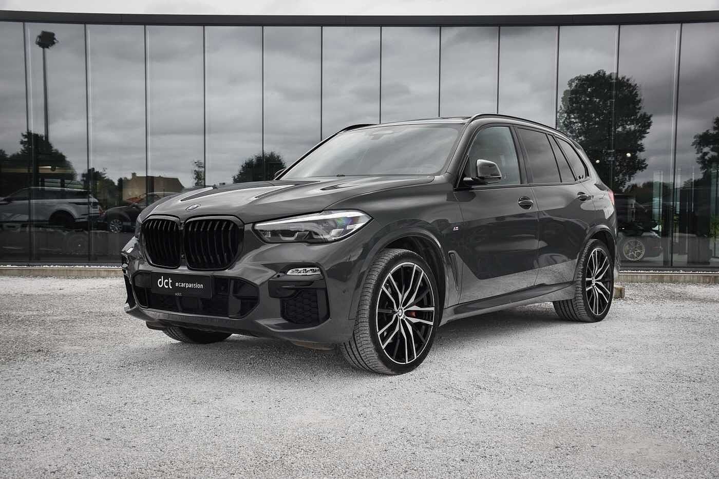 BMW X5 3.0d xDrive Pano Mpack Adaptive Cruise HarmanK, Autos, Cuir, Argent ou Gris, Achat, X5