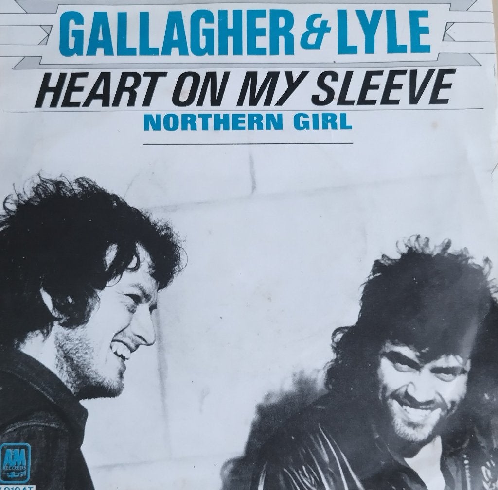 Gallagher & Lyle - Heart on my sleeve, Cd's en Dvd's, Fotohoes, 7 inch, Ophalen of Verzenden, Zo goed als nieuw