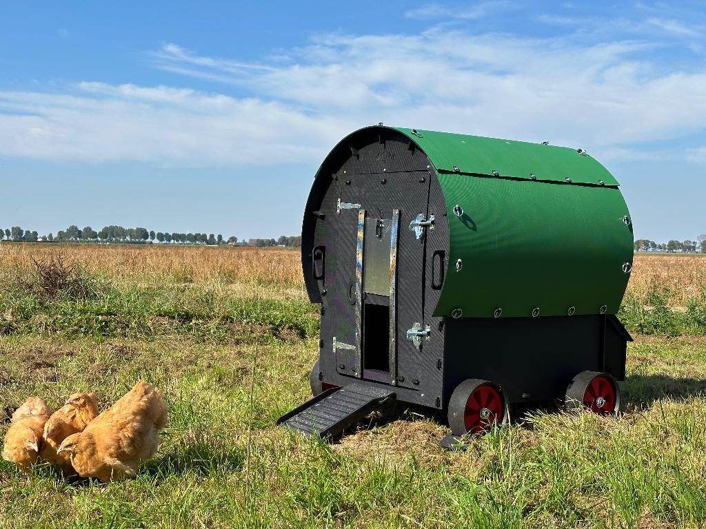 Kunststof Kippenhok - Nestera Wagon, Ophalen of Verzenden