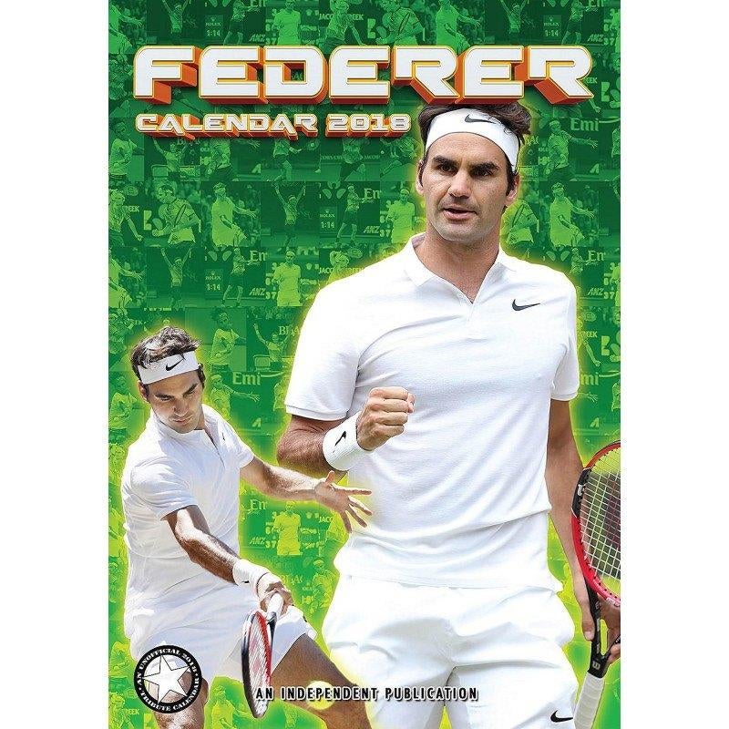 Calendrier Roger Federer 2018, Enlèvement ou Envoi, Calendrier annuel, Neuf