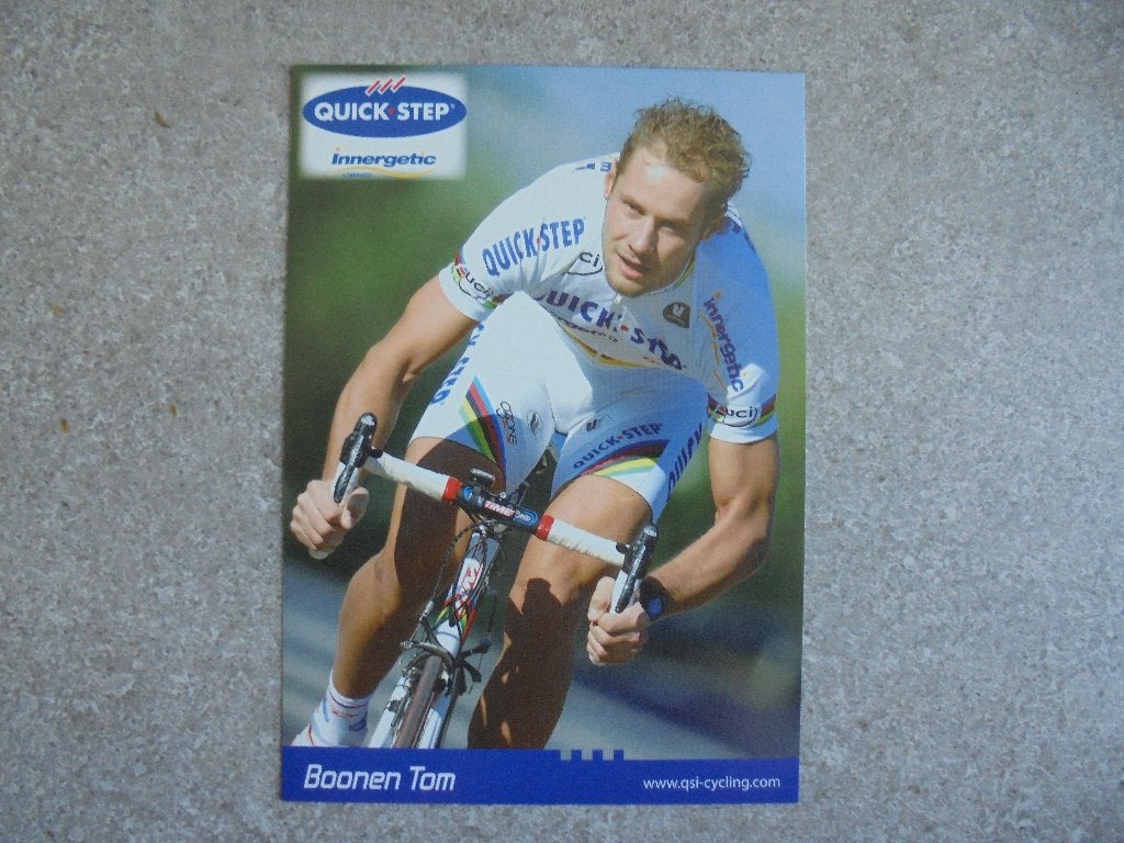 Wielerfoto Boonen Tom, Verzenden