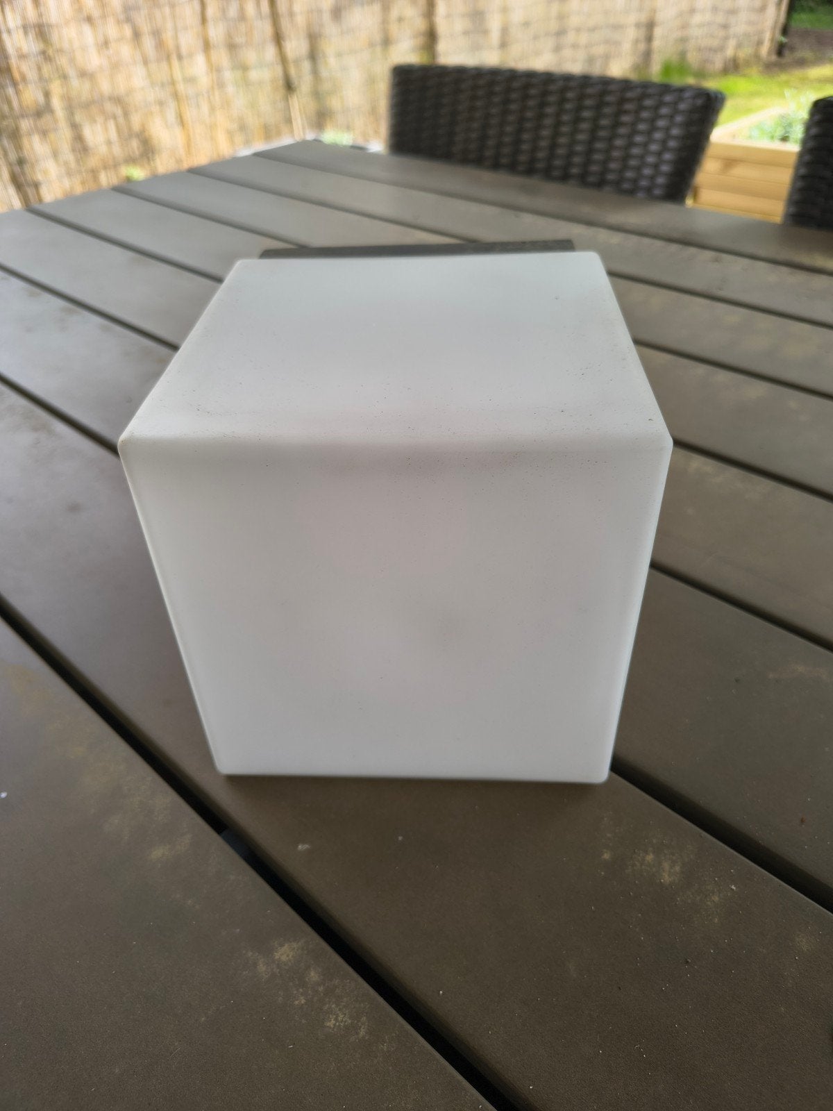 Kubus buitenwandlamp, Tuin en Terras, Ophalen of Verzenden