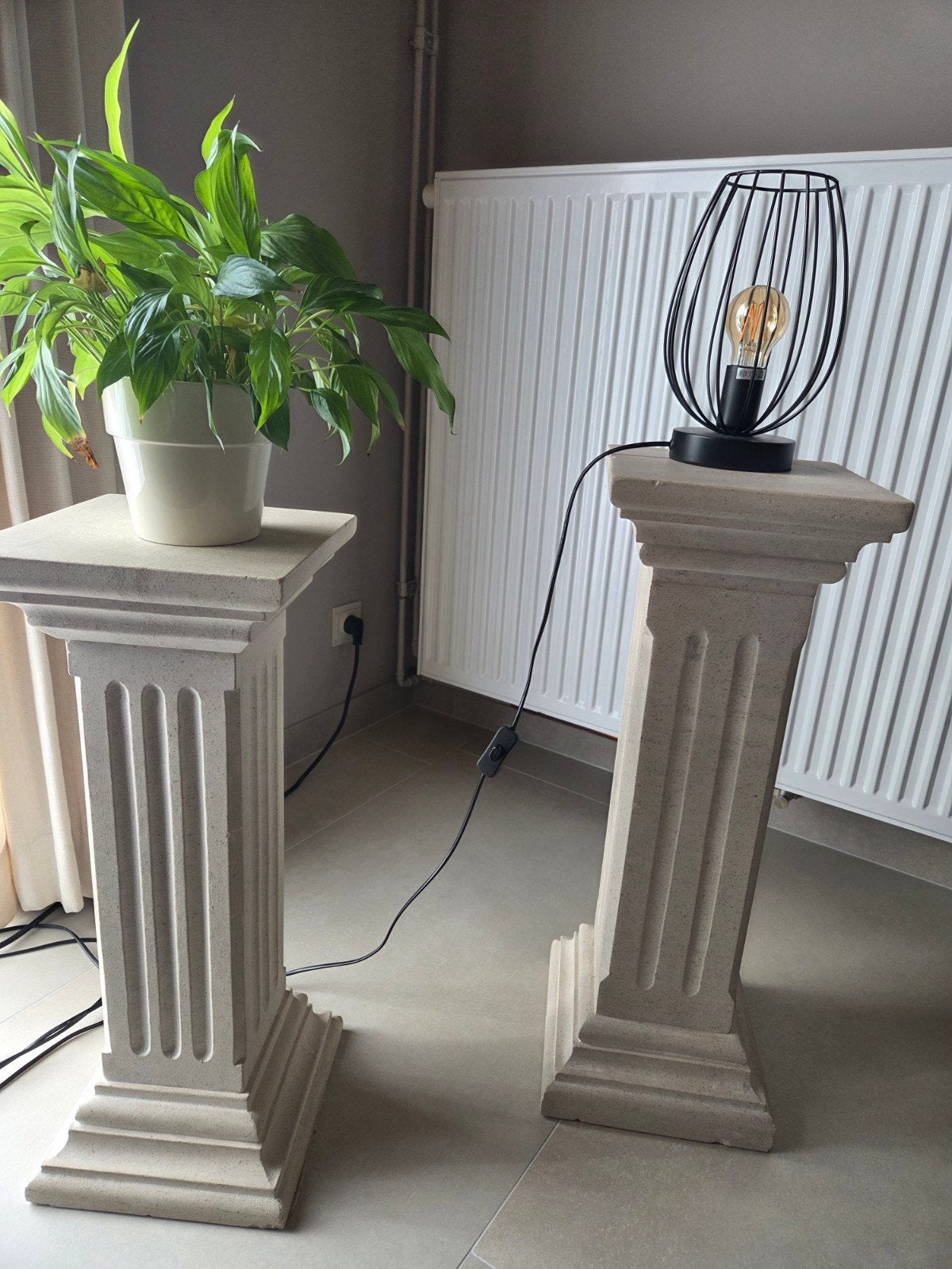 Decoratie staanders, Ophalen
