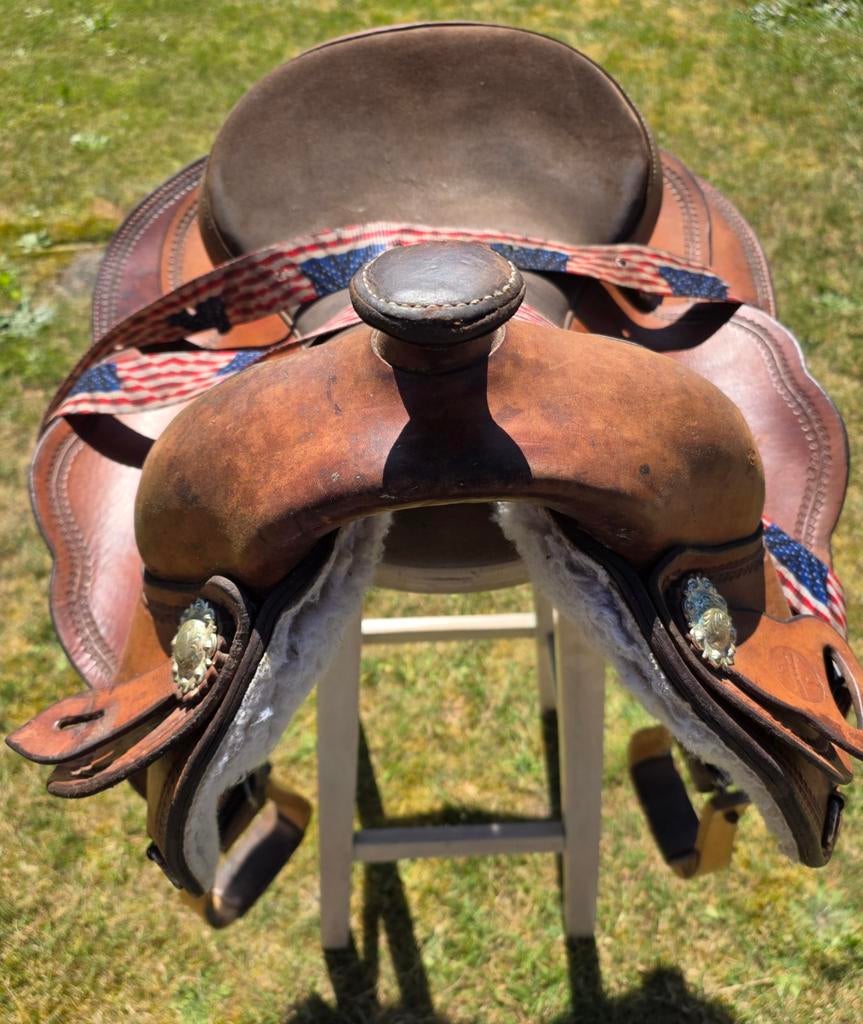 Westernzadel ,, Animaux & Accessoires, Chevaux & Poneys | Selles, Enlèvement