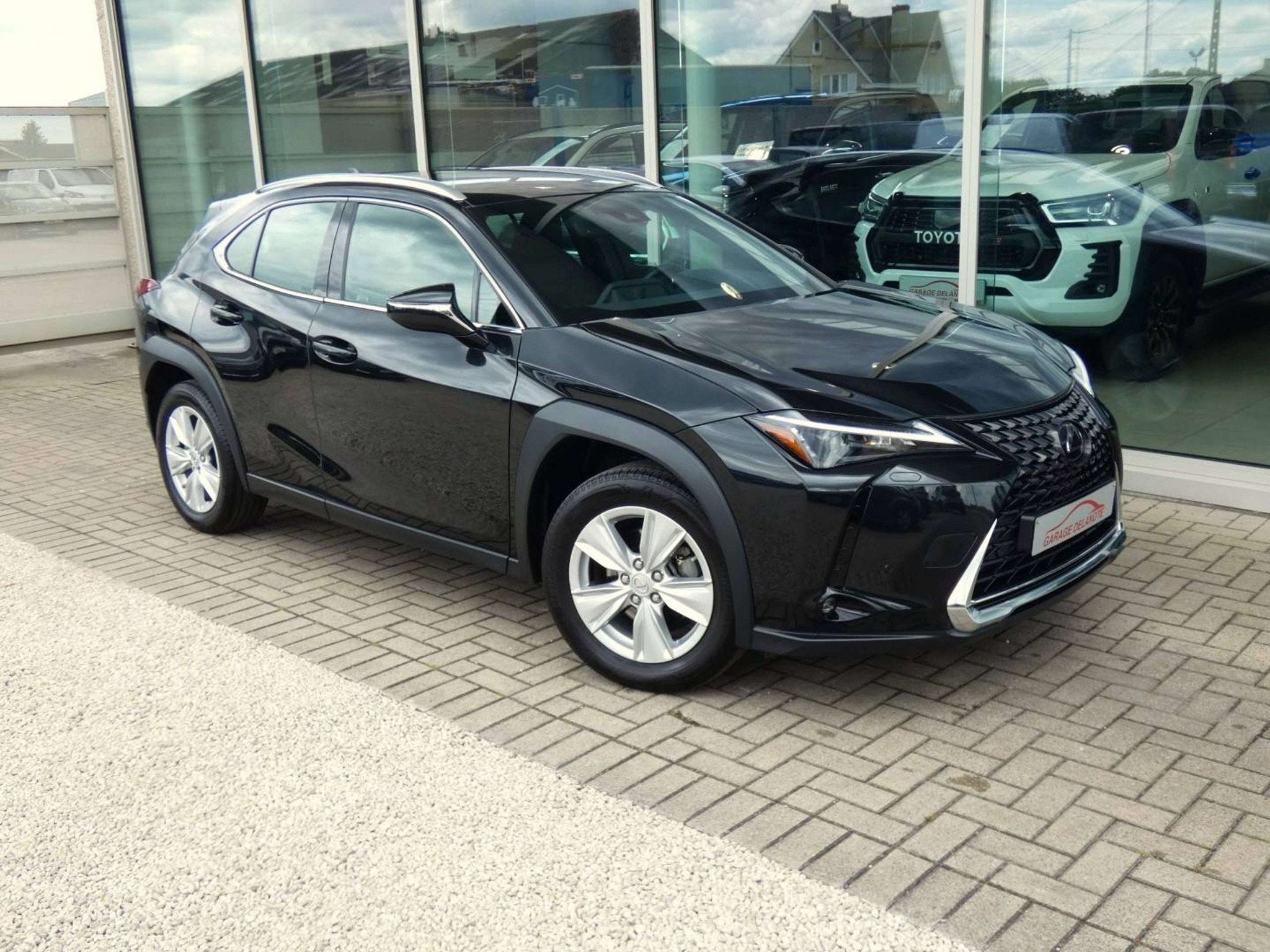 Lexus UX 250H HYBRID +ZWART LEDER +Zetelverwarming +Dodehoek, Autos, Achat, Entreprise, Noir, 5 portes