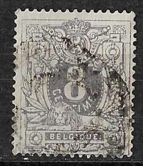 België OPC 29 Liggende leeuw met wapenschild, Ophalen of Verzenden, Gestempeld