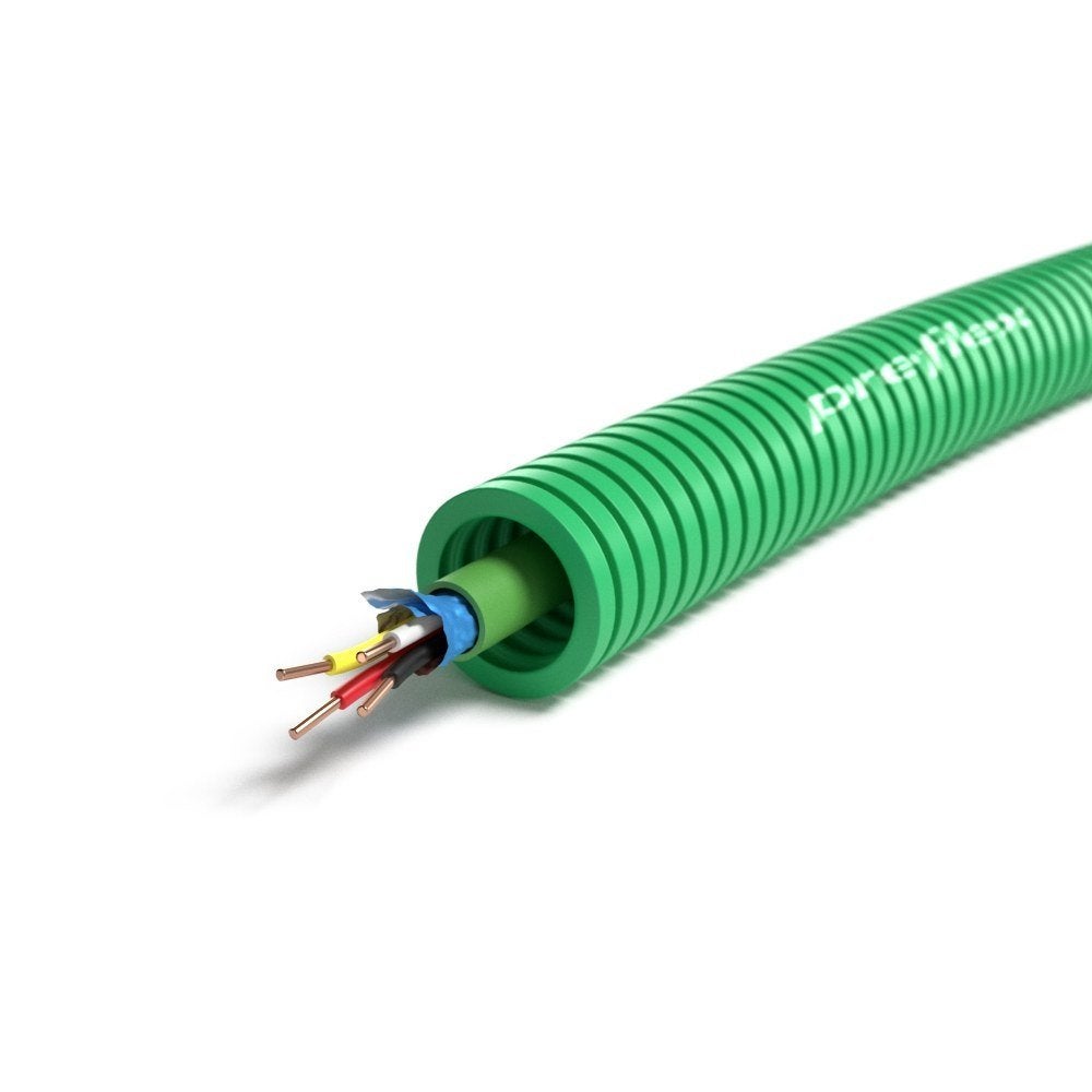 Flexpijp 5/8 + KNX netbus EIB 2x2x0.8 16mm (100 meter), Envoi