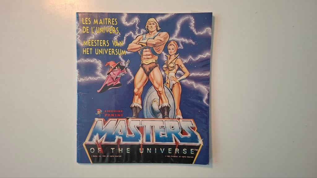 Masters of the Universe, compleet panini stickerboek, 1982, Ophalen of Verzenden