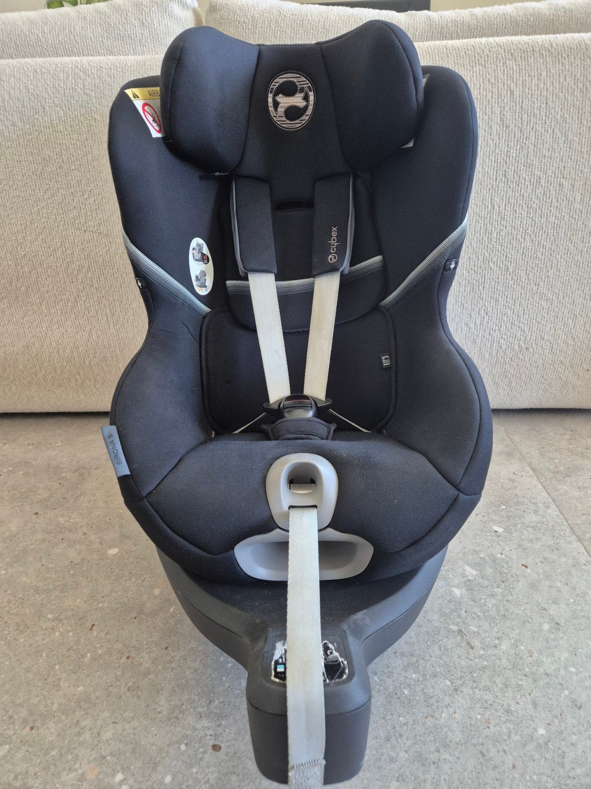 Cybex Sirona S i-Size 360 draaibare ISOFIX autostoel, Verstelbare rugleuning, Gebruikt, Isofix, Ophalen