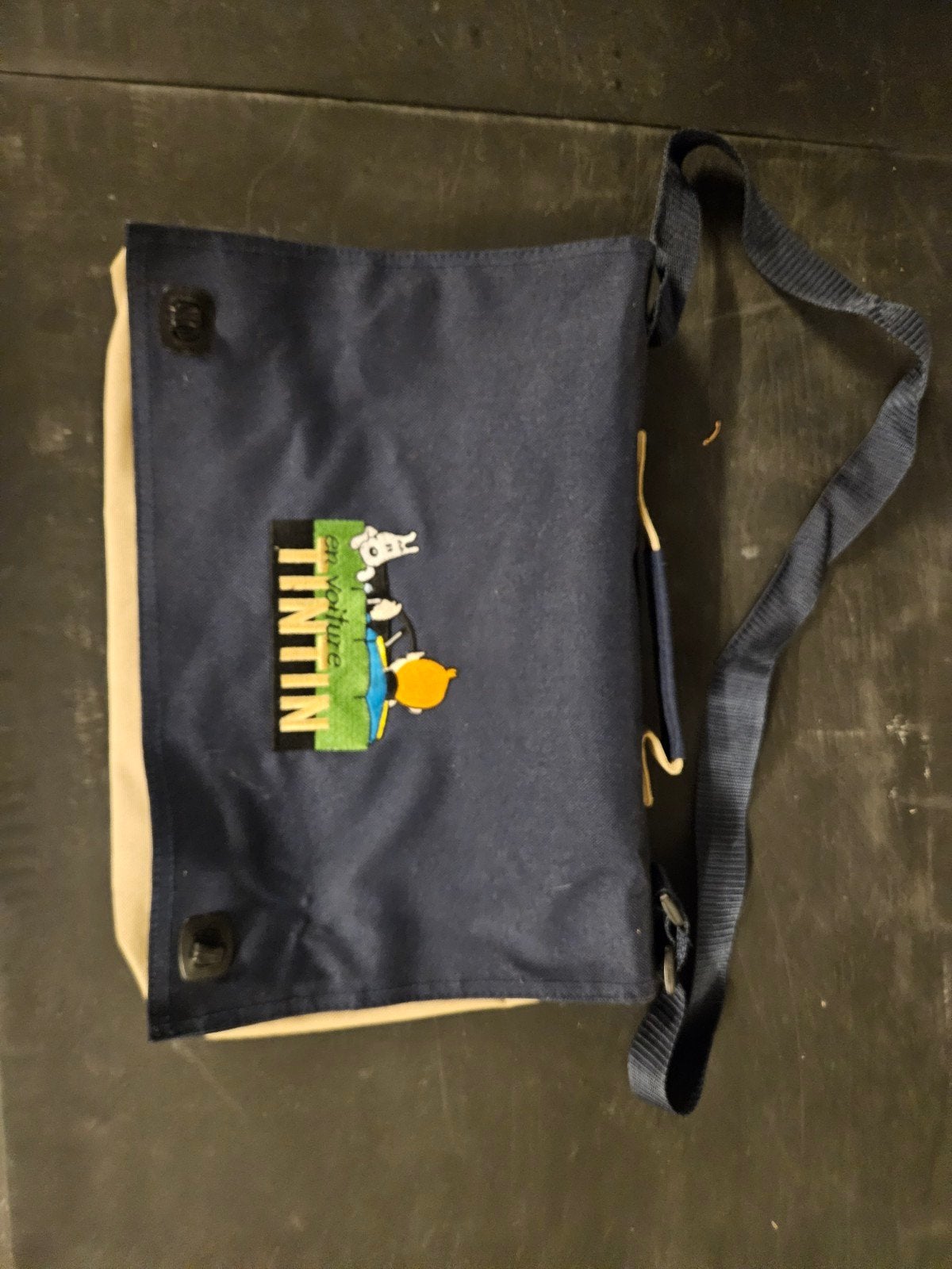 sac tintin, Enlèvement