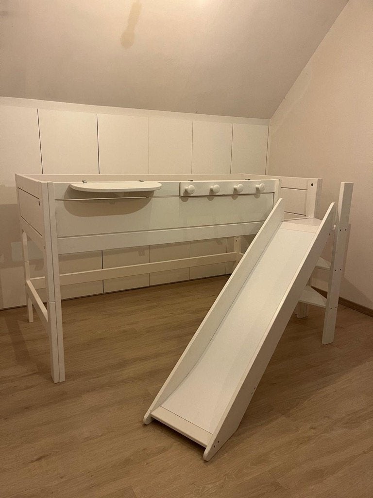 kinderbed, hoogslaper, Enlèvement, Comme neuf, Lit mezzanine