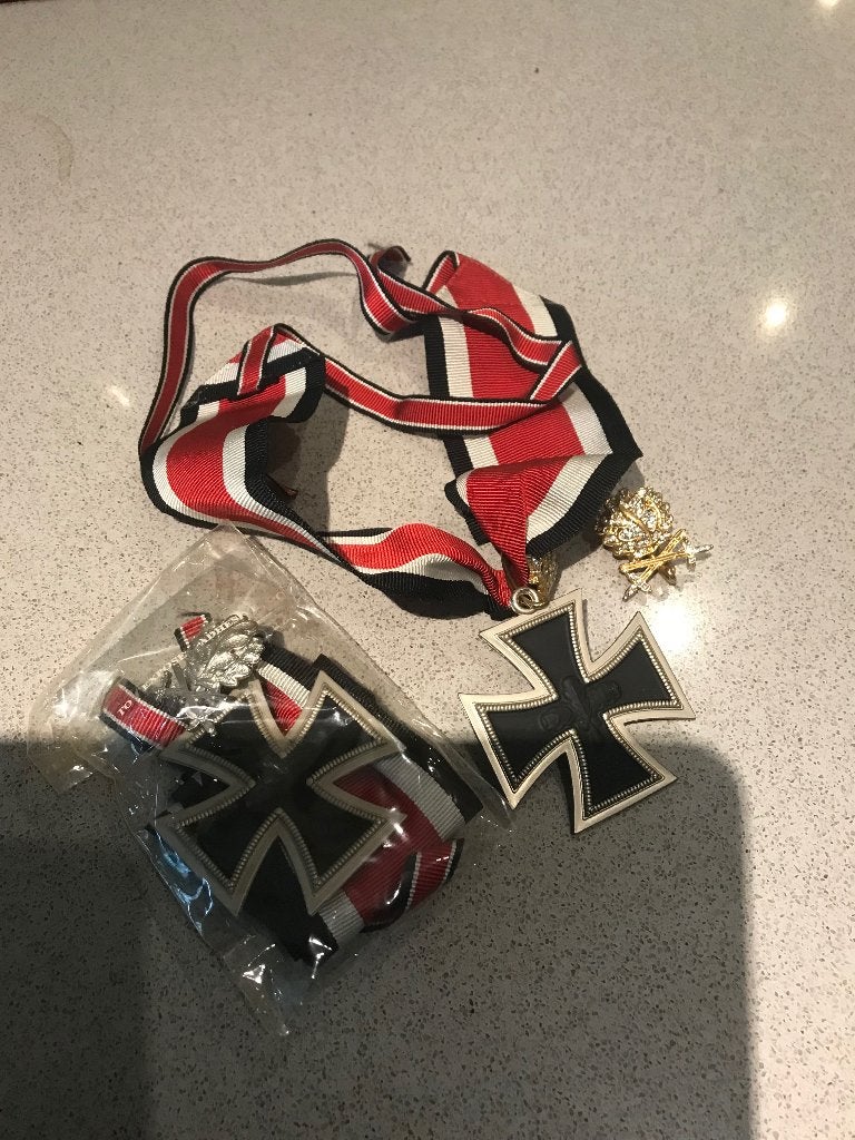 Croix allemande Repro, Envoi