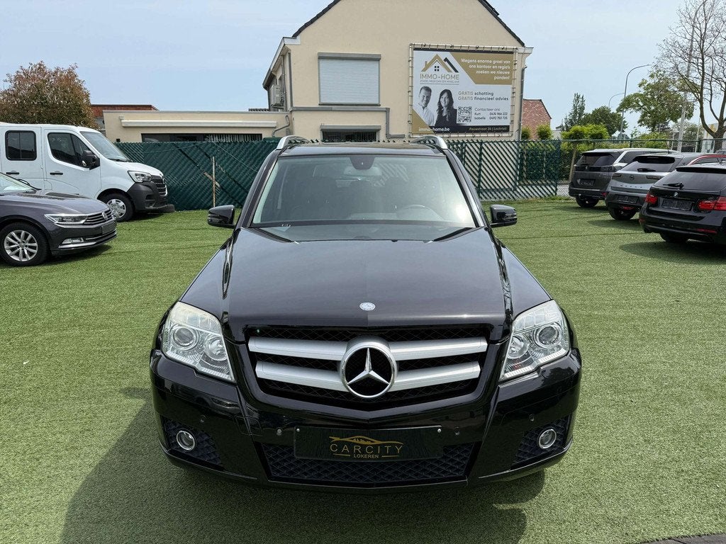 Mercedes-Benz GLK-Klasse 220 CDI °LEDER°A/C°GPS°TREKHAAK, Euro 5, Gebruikt, Zwart, Leder