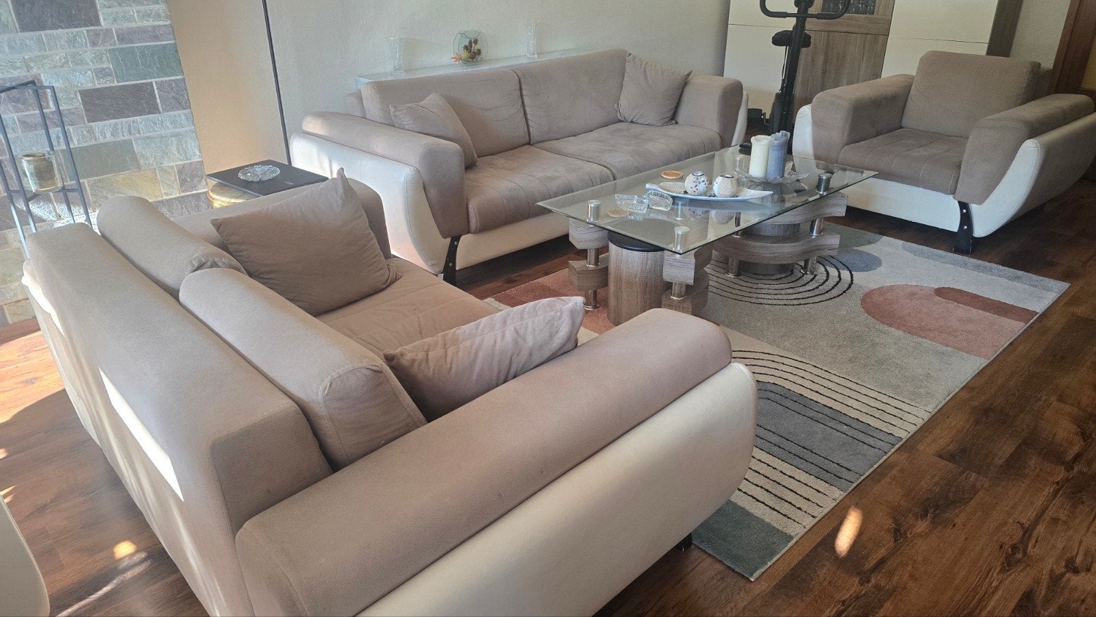 Salon sofas, Ophalen