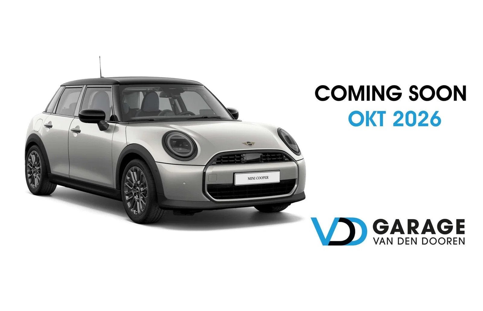 MINI Cooper C 5-DEURS / * COMING SOON* OLED / HUD / CAM / ST, Argent ou Gris, Noir, 5 portes, Automatique